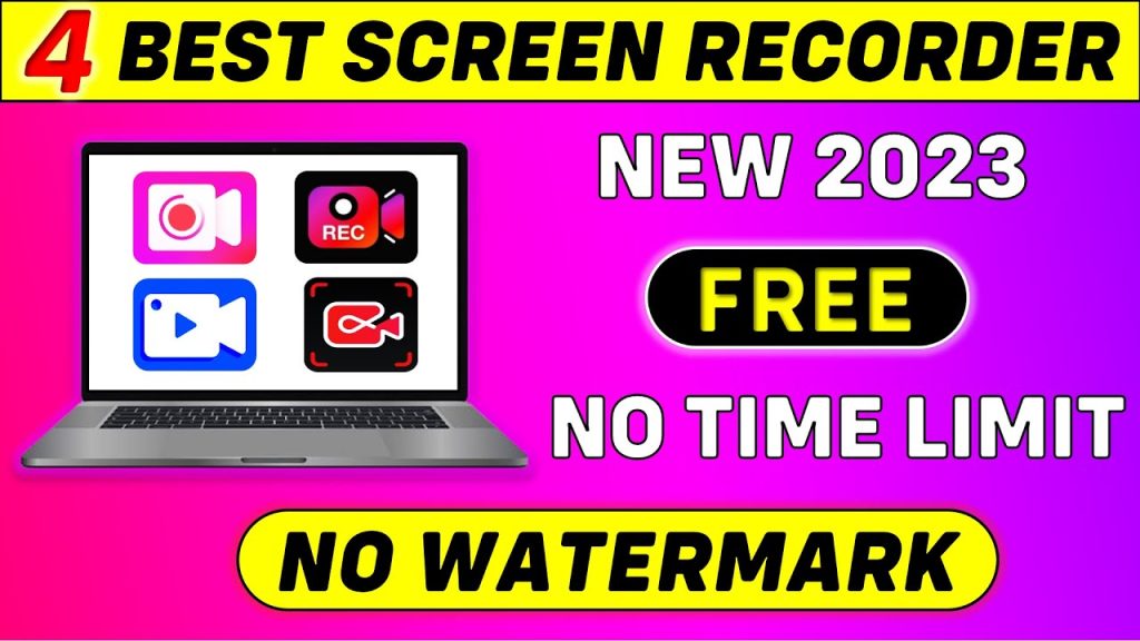 Best Free Screen Recorder for PC Without Watermark and No Time Limit